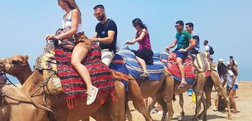 Escursione in cammello a Tangeri
