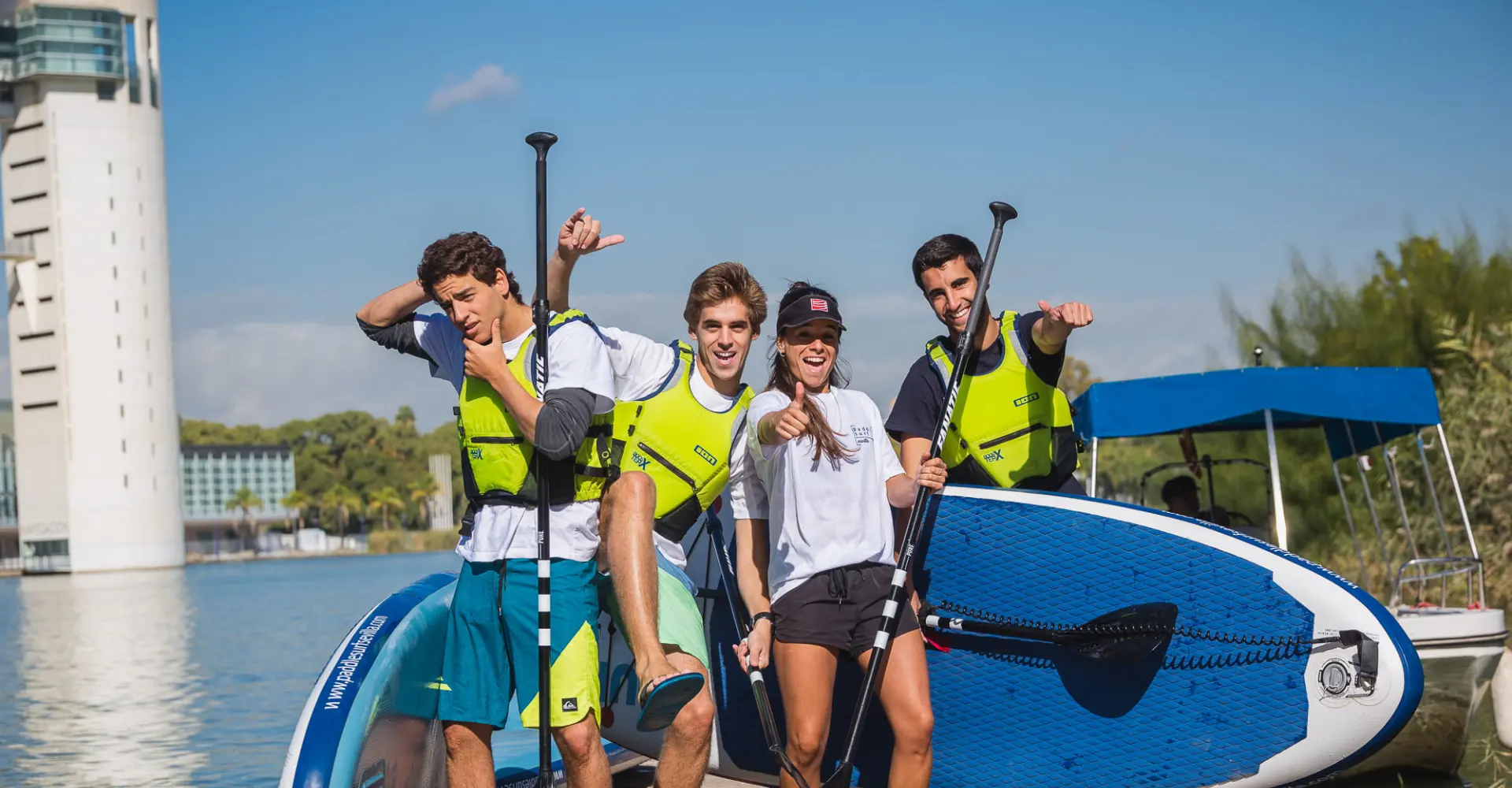 Equipo Ruta Paddle Surf Rio Guadalquivir Sevilla Naturanda 2